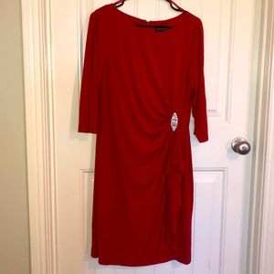 Beautiful Red Jessica Howard Dress NWOT